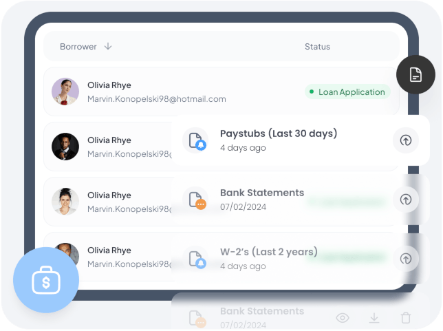 Loanzify point of sale system for fast and efficient mortgage loan origination