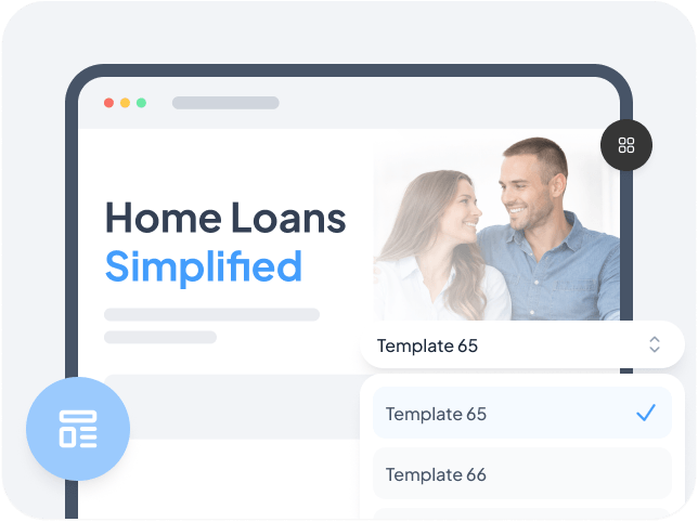 Scalable digital presence for LOs, teams, and branches