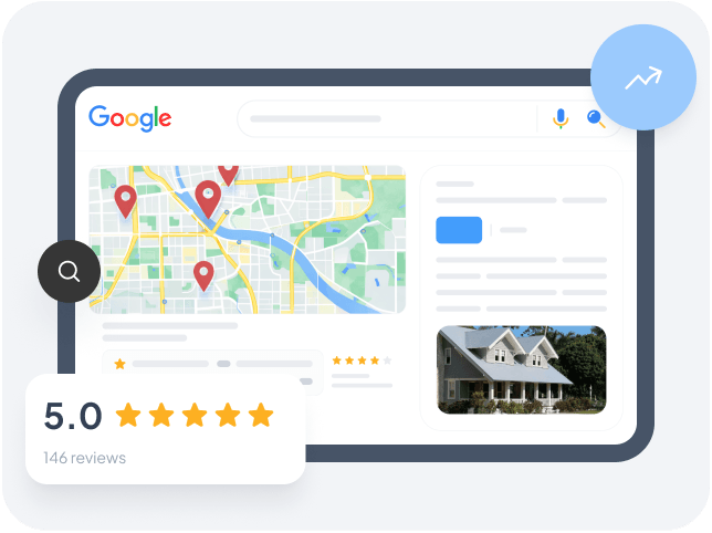 Mortgage website with built-in SEO driving organic search visibility
