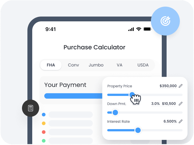 Self-serve instant pre-approval letter generator with dynamic pre-qual calculator